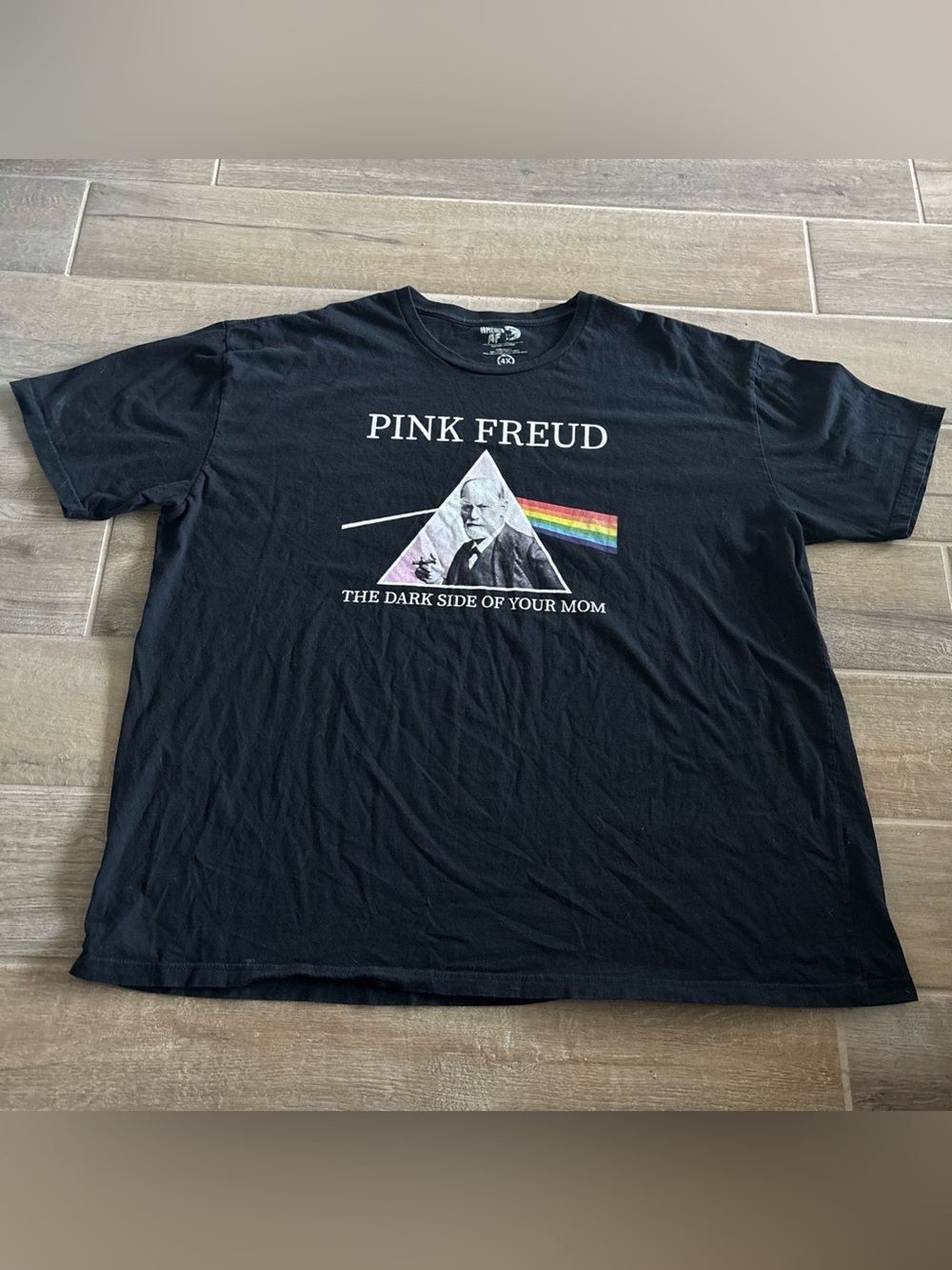 PINK FRUED PINK FLOYD x SIGMUND FRUED PARADOY T SHIRT PSYCHOLOGY MOM men’s 4xl